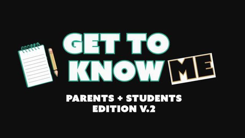 Get to Know Me (Parent Edition Vol. 2)
